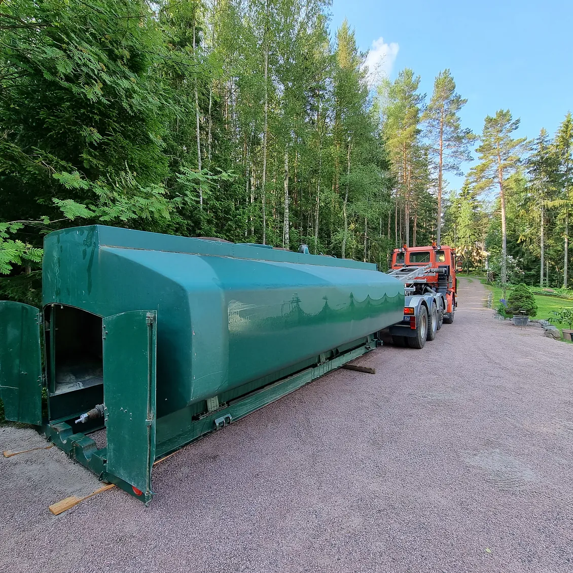 Veden kuljetus, veden toimitus, vesisäiliö, helsinki, espoo, vantaa